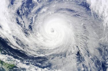 台風のジェットストリームアタックとは何？画像や動画は？
